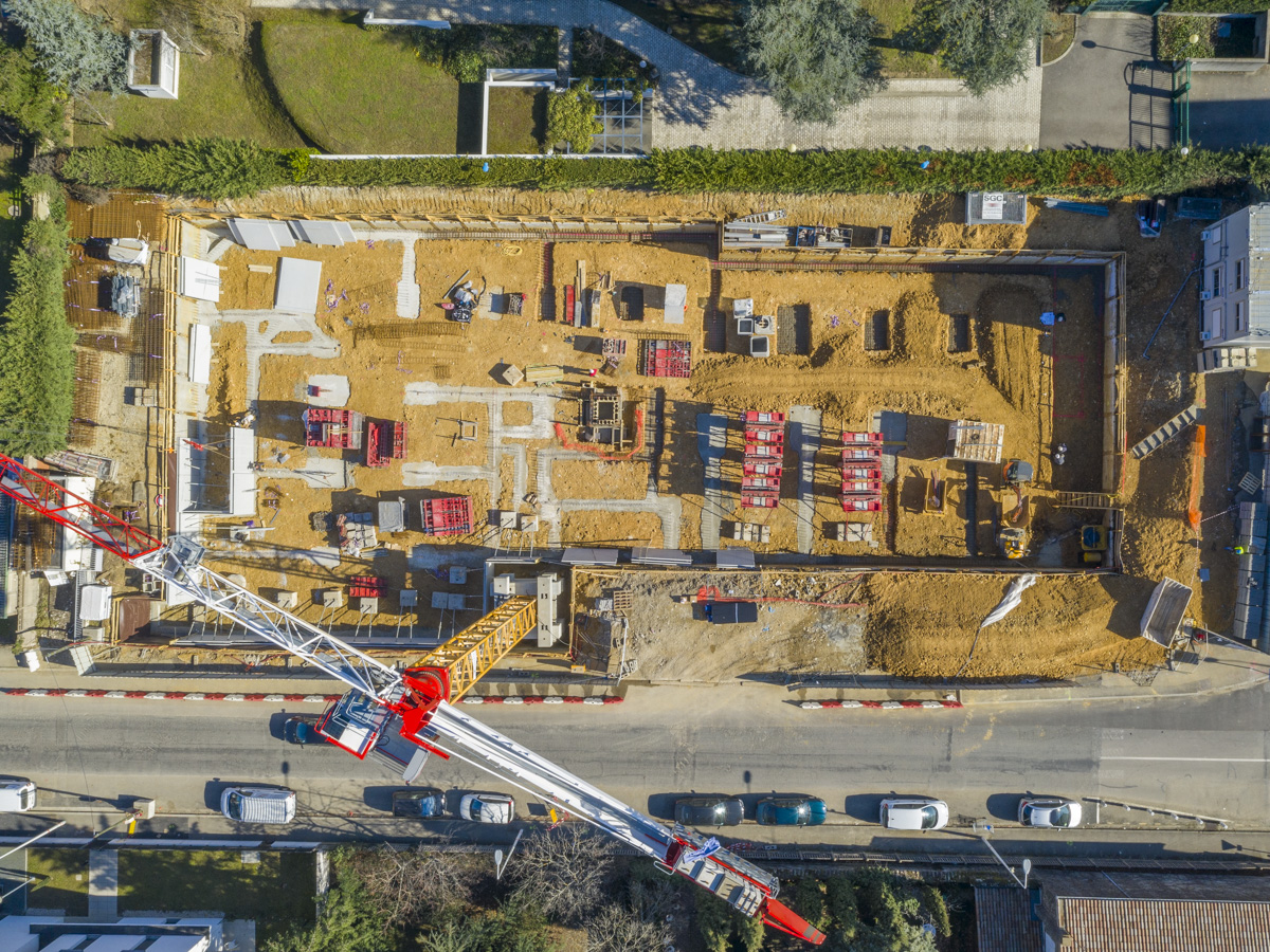 réseau photographes professionnels myphotoagency europe drone chantier kaufman & broad 