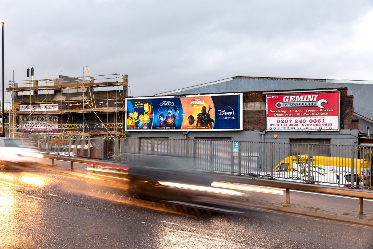 ooh dooh digital advertising professional photography united kingdom 