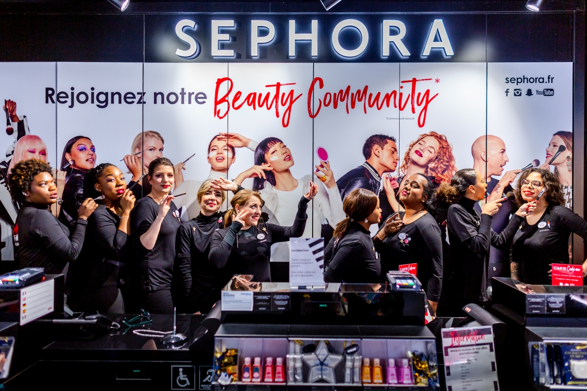 réseau photographes professionnels myphotoagency shooting photo points de vente boutiques sephora