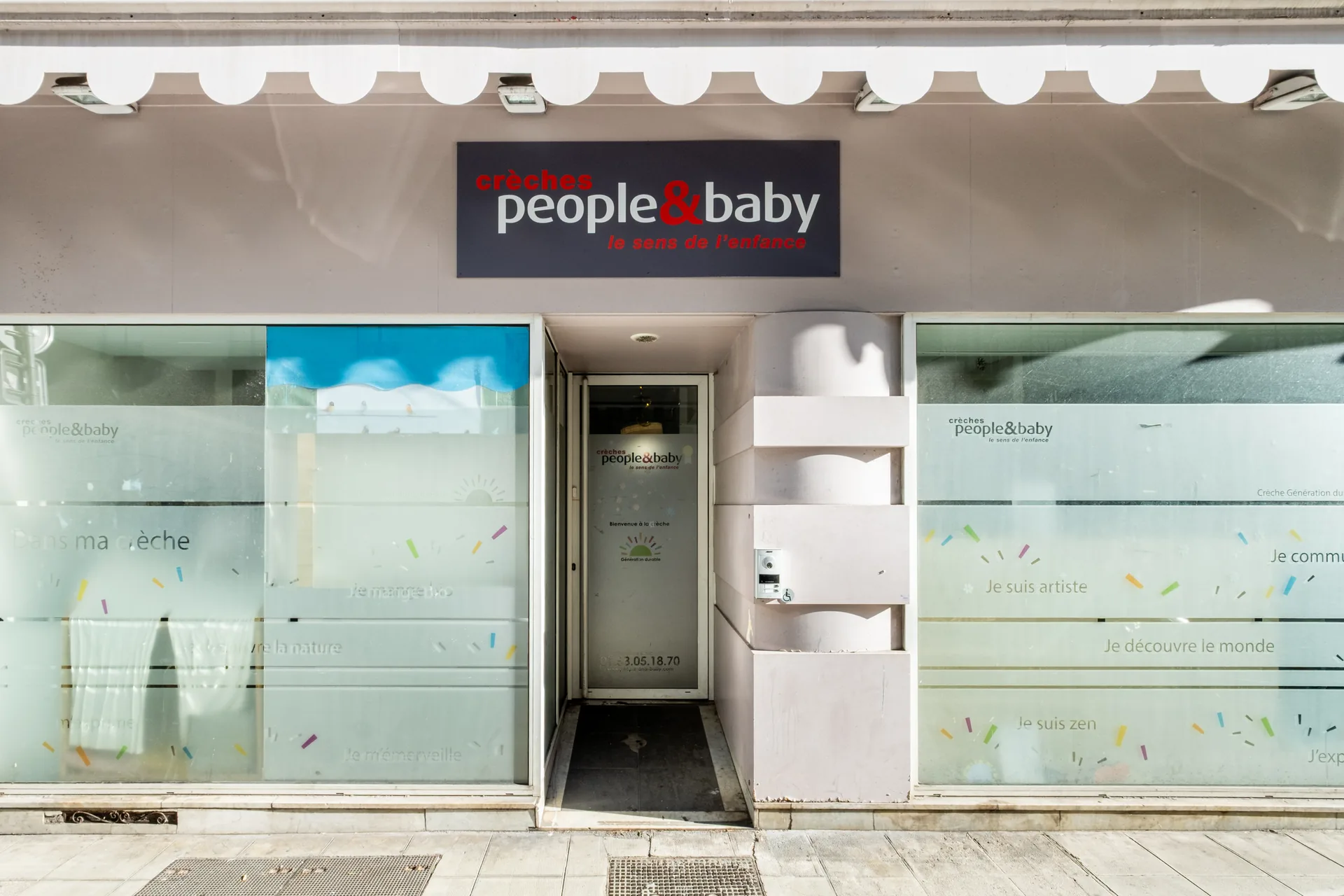 Photo Creche Devanture Urbaine Praline Nice