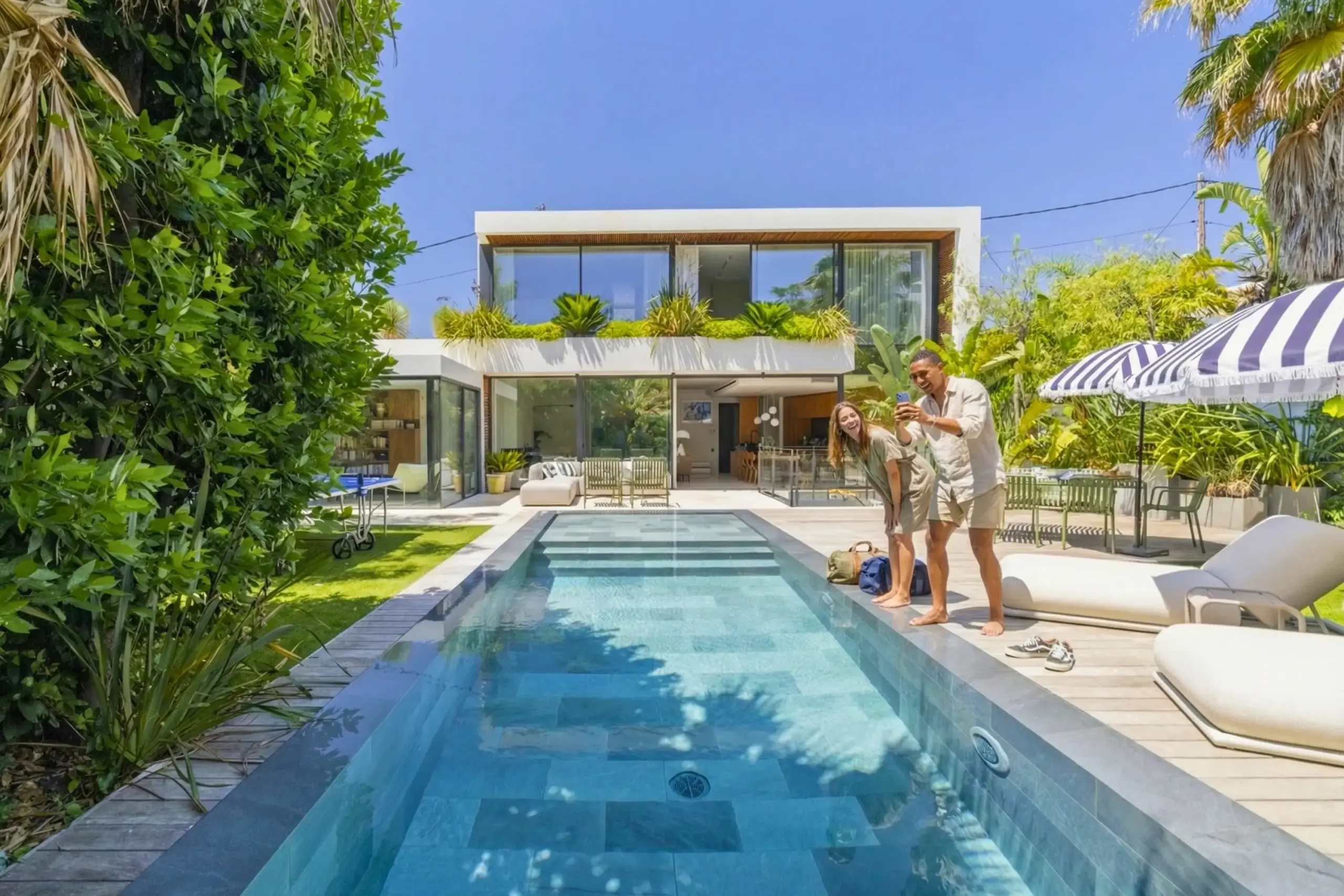 Photographie hoteliere professionnelle : Photo Hotellerie Piscine Ia