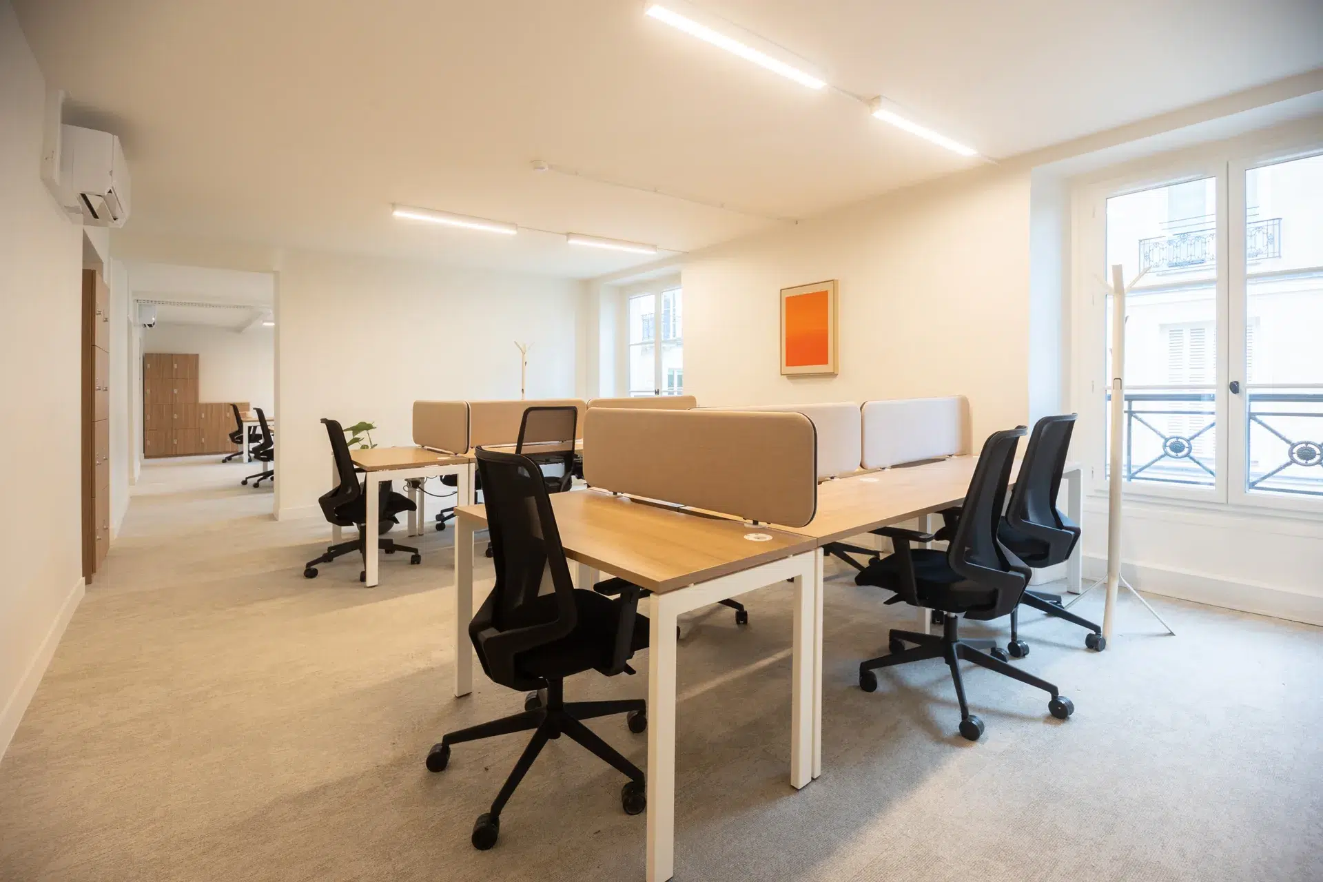 Photo Immobilier Tertiaire Open Space Bureaux Partages Rue Caumartin
