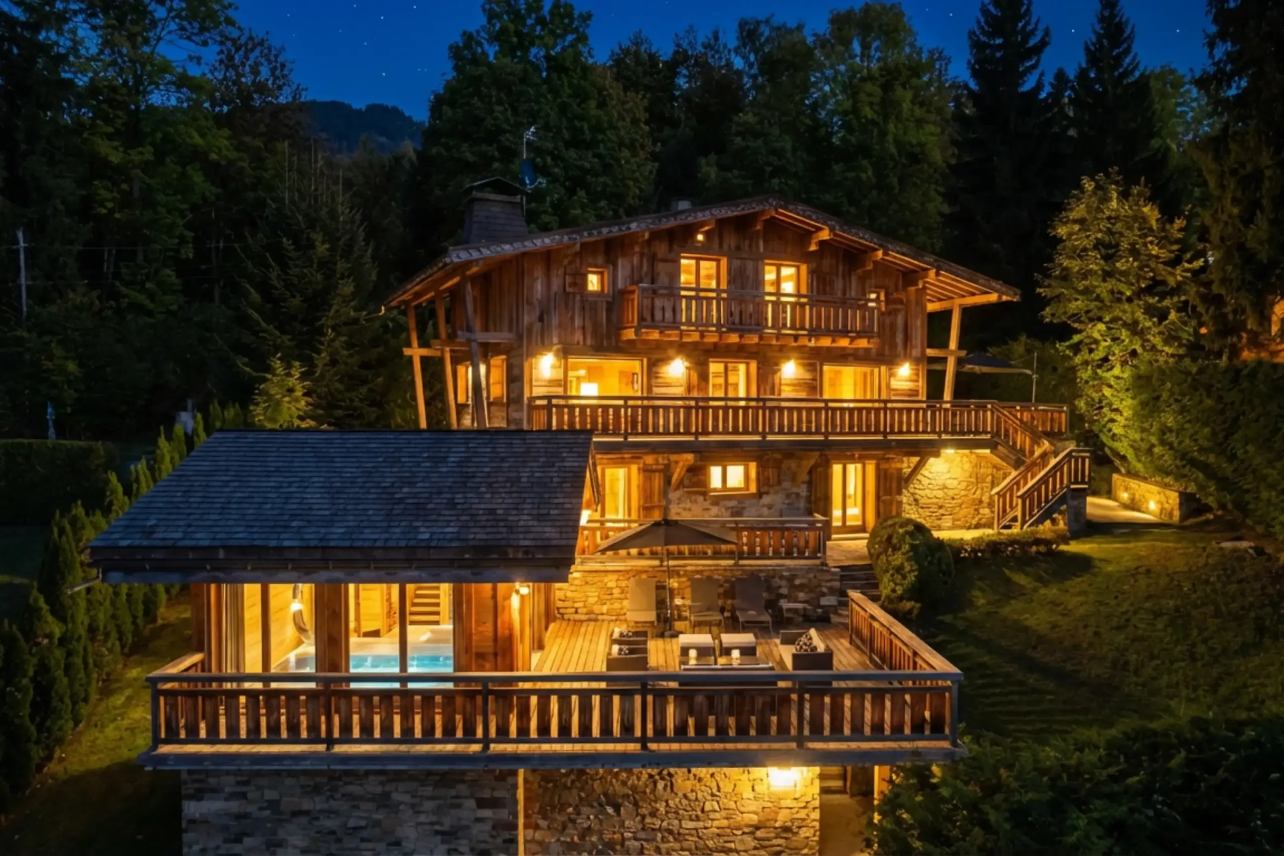 Photographie immobiliere professionnelle : Photographe Immobilier Nuit