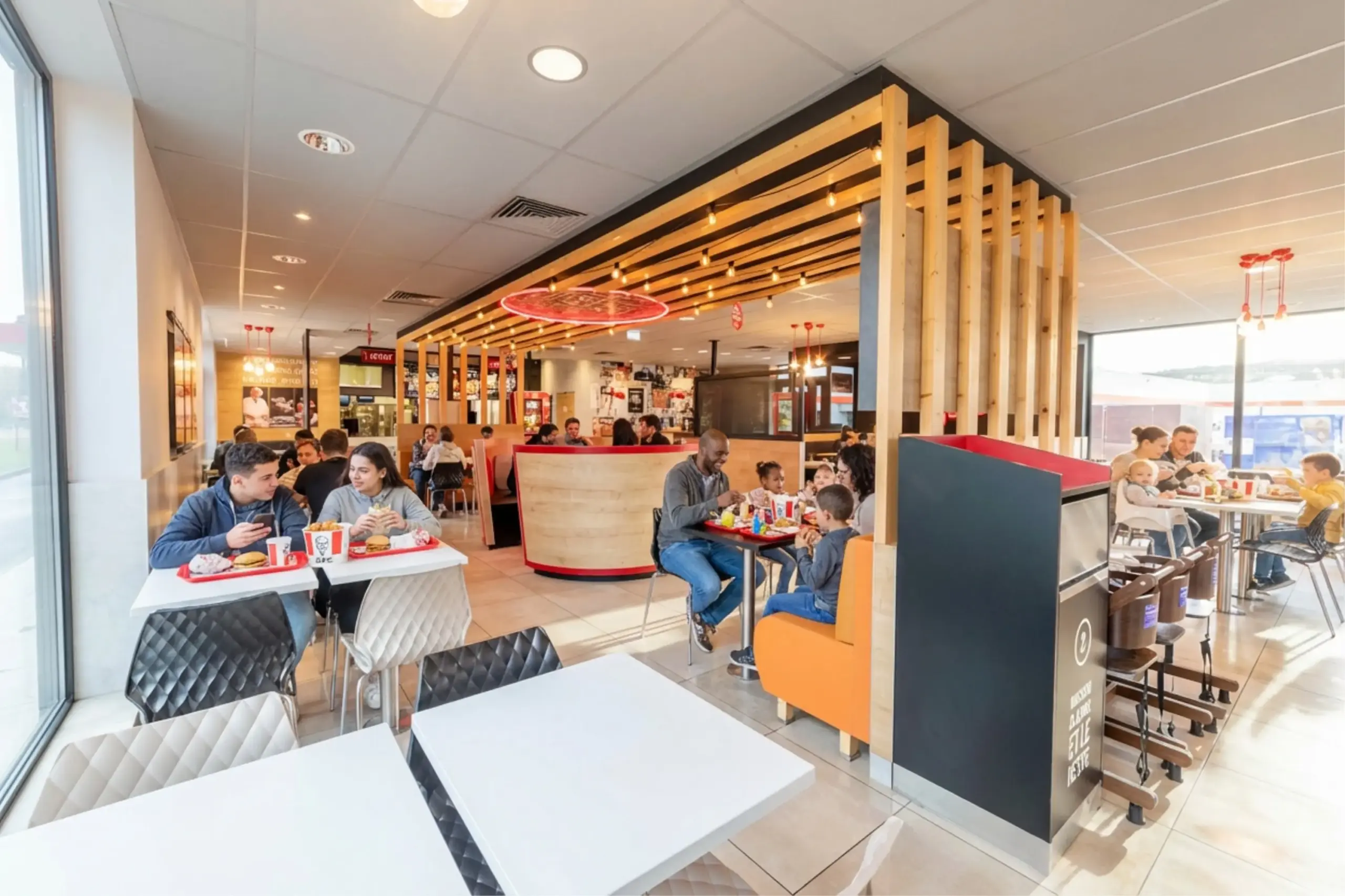 Photographie professionnelle d un site commercial ou retail : Retail Restaurant Ia