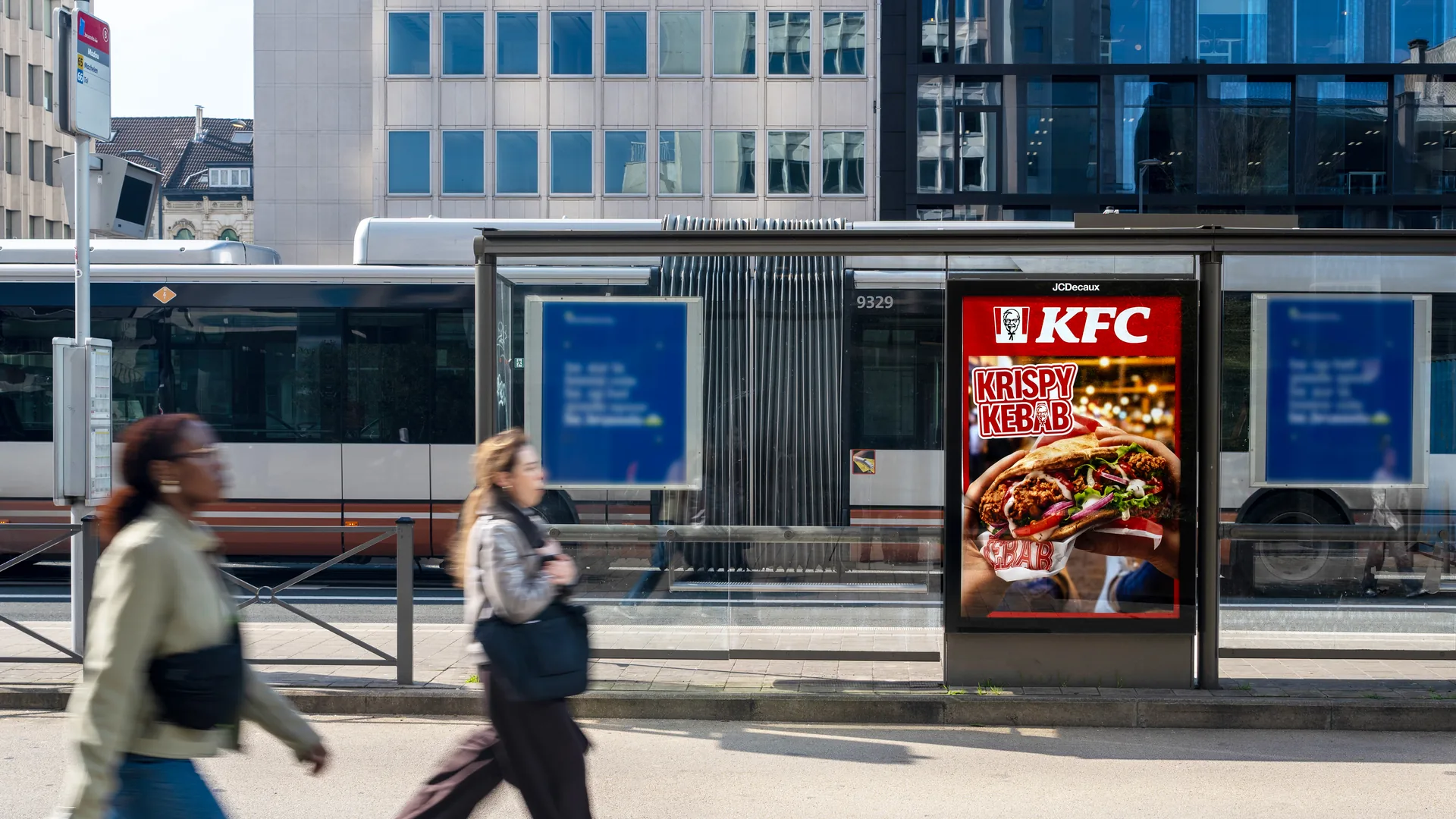 Photo Affichage Abribus Digital Belgique Jcdecaux 01