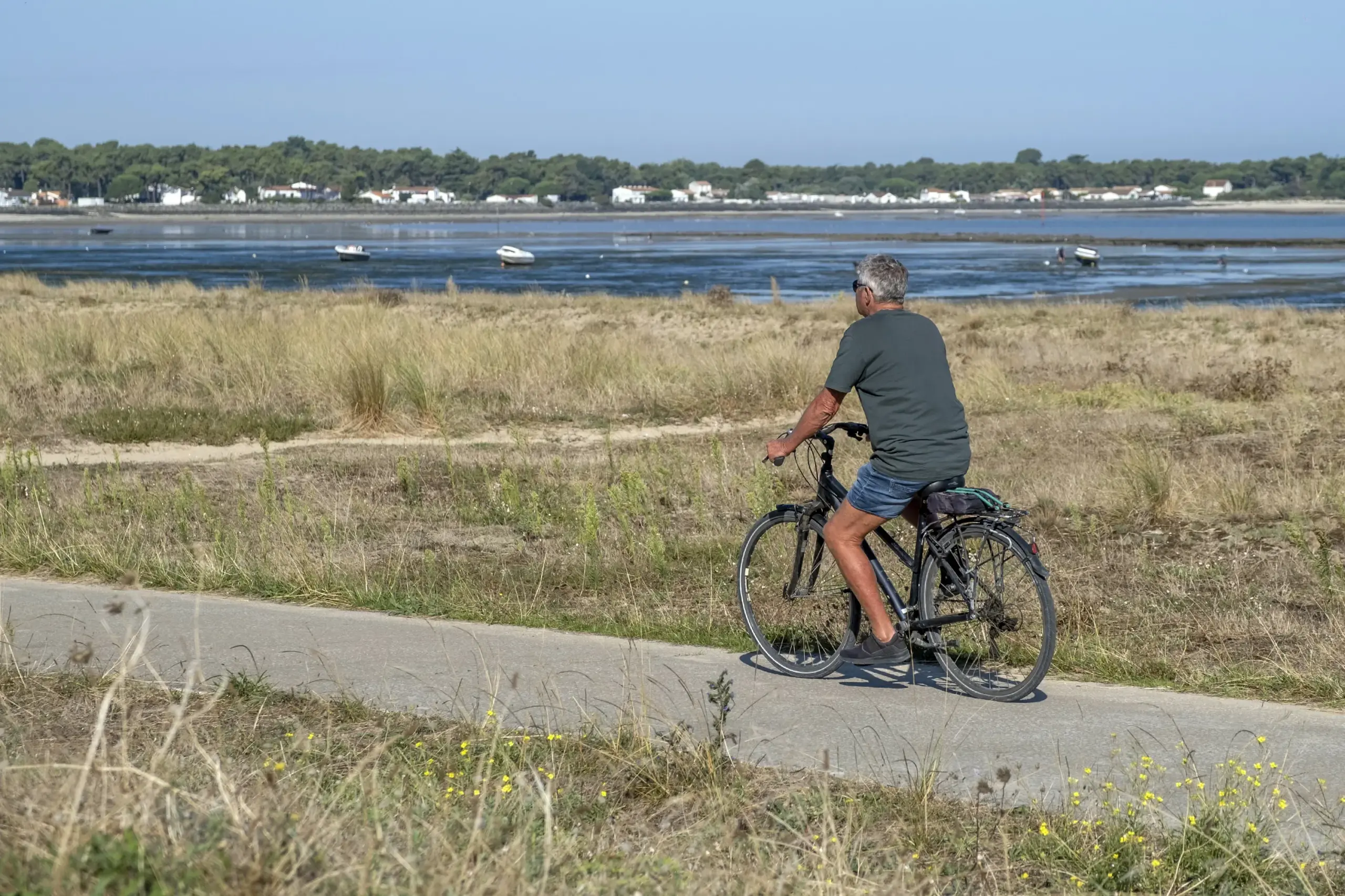 Photographie Hotellerie De Plein Air Camping Le Platin Velo Piste Cyclable Littoral