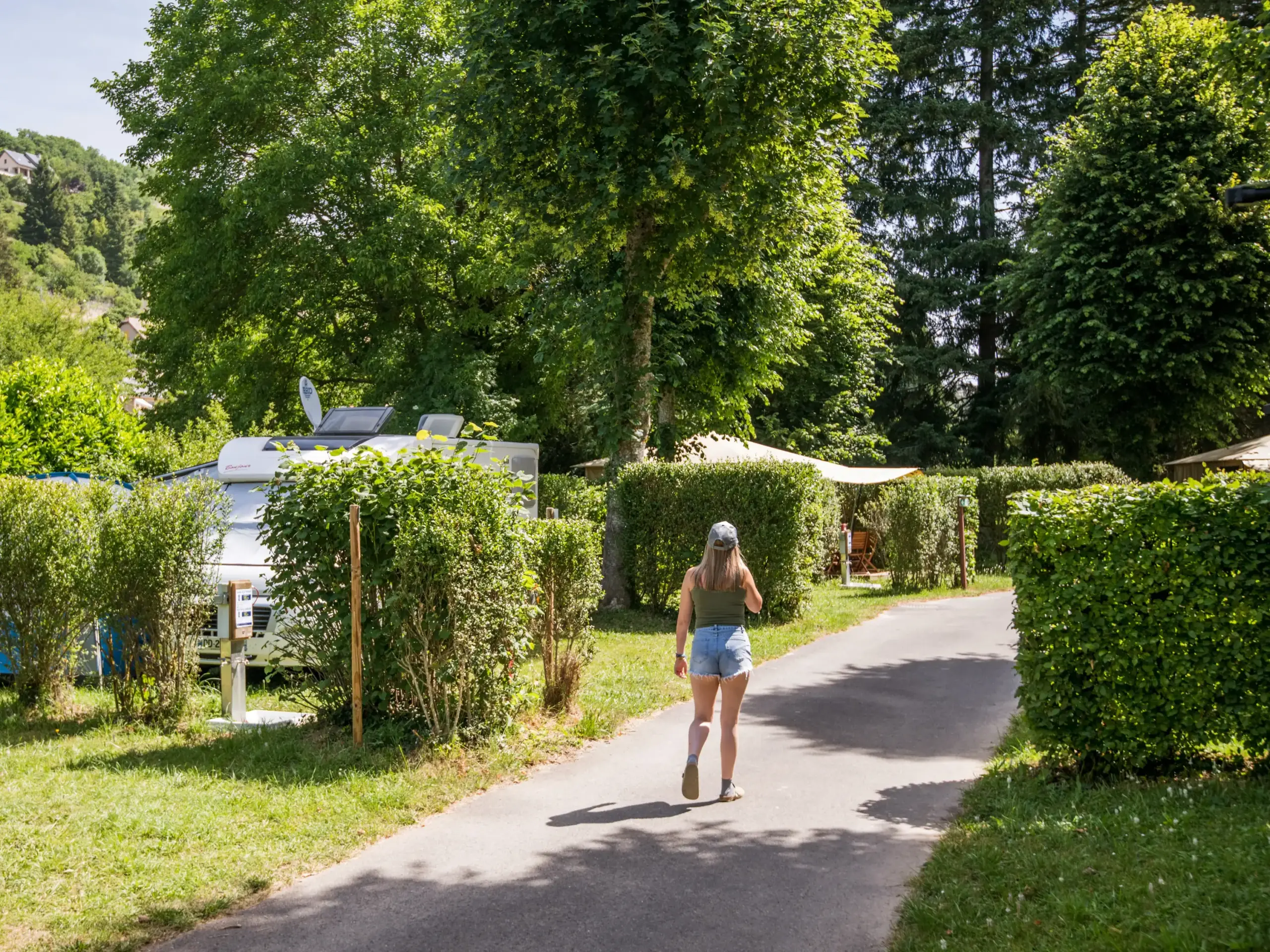 Photographie Hotellerie De Plein Air Flower Camping Du Gevaudan Emplacements Camping