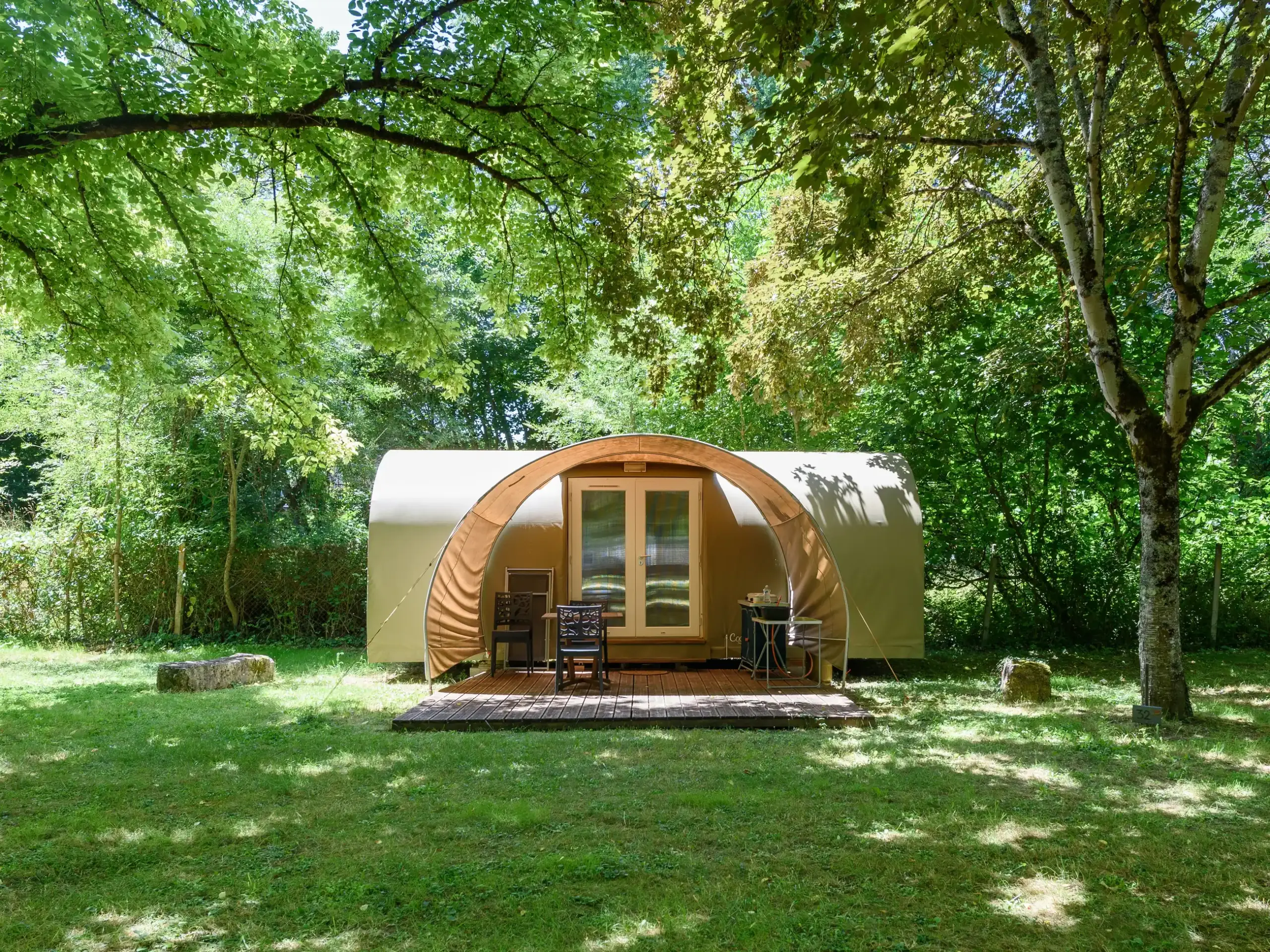 Photographie Hotellerie De Plein Air Flower Camping Soleil Des Bastides Tente Coco Insolite