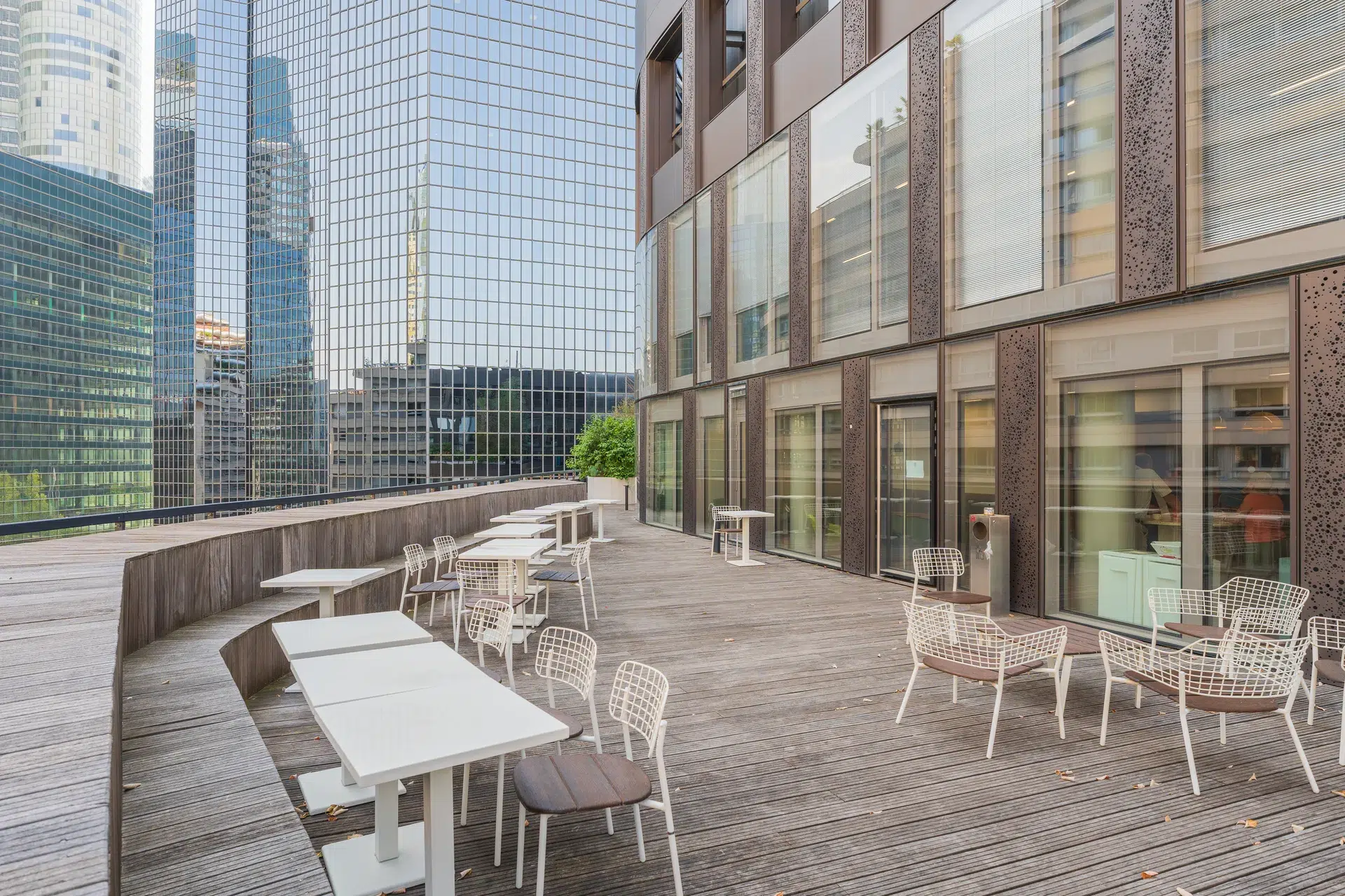 Courbevoie La Defense Terrasse Bureaux