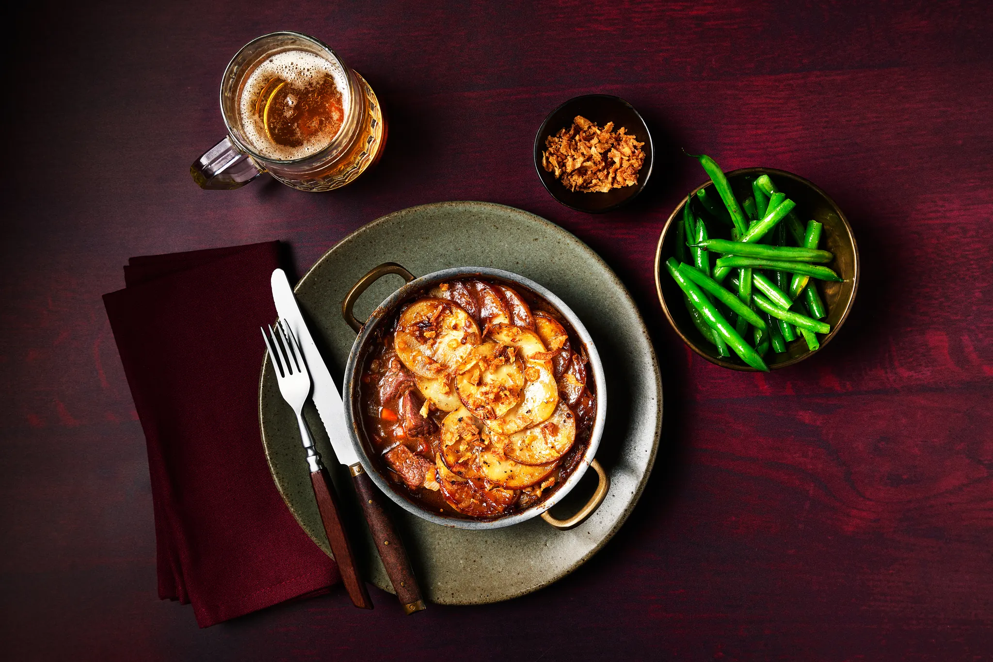 Recette Ultimate Lancashire Lamb Hotpot With Green Beans